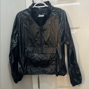 Under Armour Women's Black lightweight Windbreaker Jacket